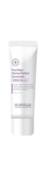 HUBISLAB POST RAYS DERMA PERFECT SUNSCREEN