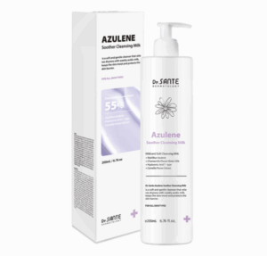 Dr. Sante Azulene Soother Cleansing Milk - Gentle Cleanser to remove make up and sunscreen. It cleanse makeup while moisturizing skin