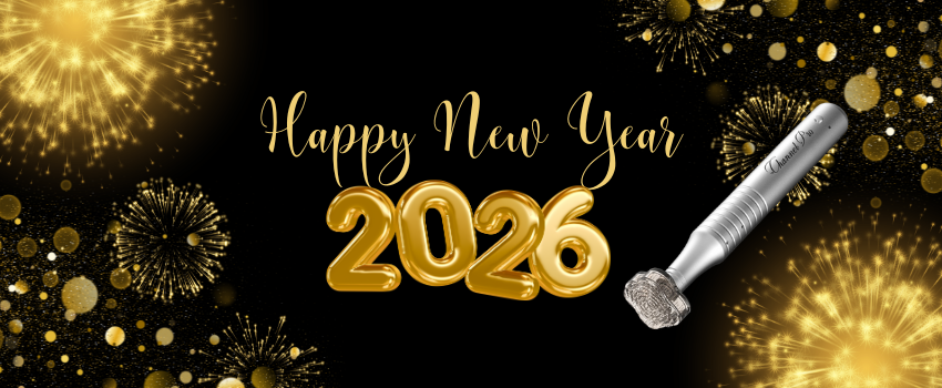 Happy new year from the best microchanneling pen channeling device, channel pro. Rejuvenate your client skin with channel pro
